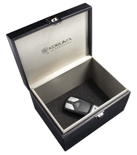 Pudełko antykradzieżowe keyless zabezpieczające kluczyki samochodowe (czarne)